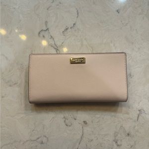 Light Pink Kate Spade with Gold accents wallet